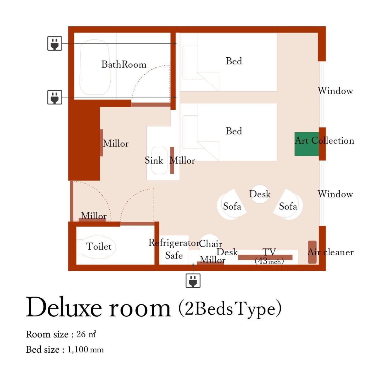 Hotel Dans Le Coeur Osaka Umeda Chambre photo
